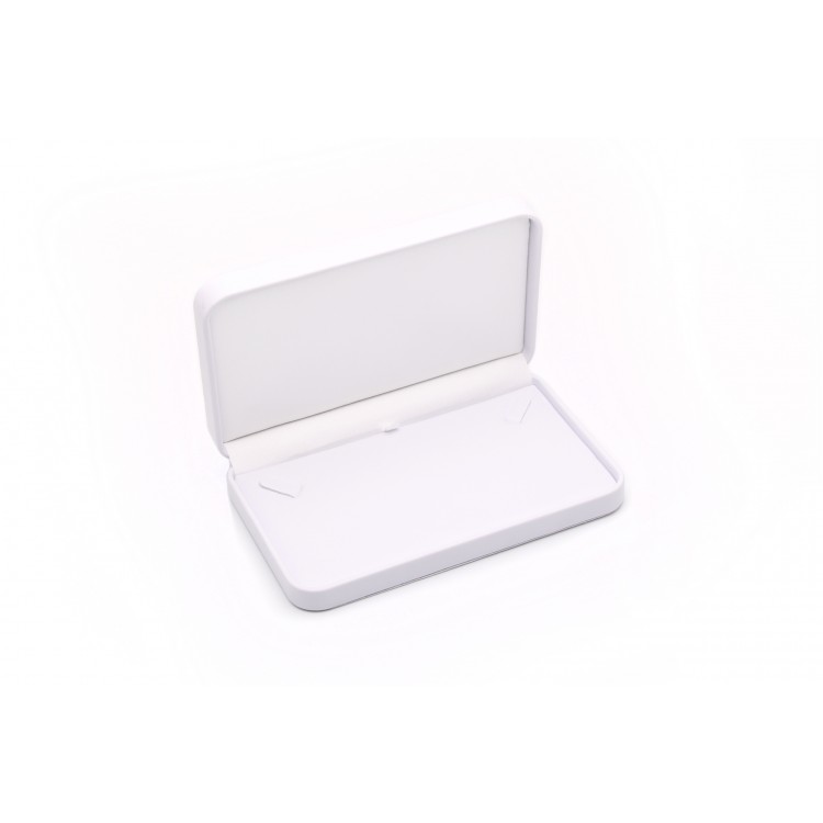 Necklace Box  (White/White,  PU/S/PU)